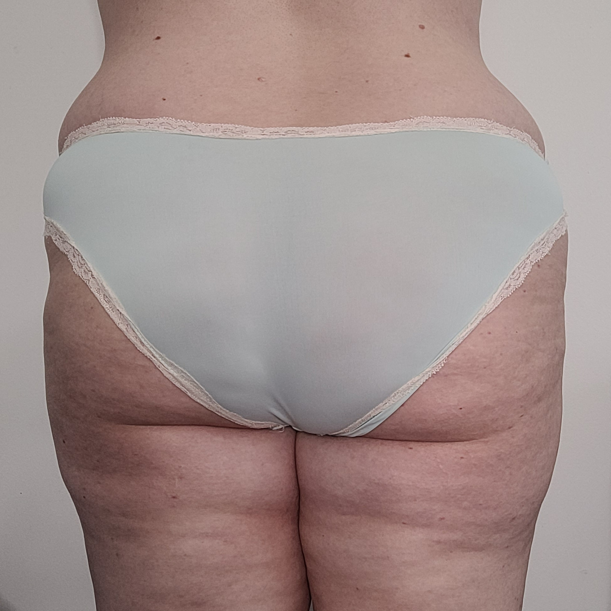 Green and Ivory Panties